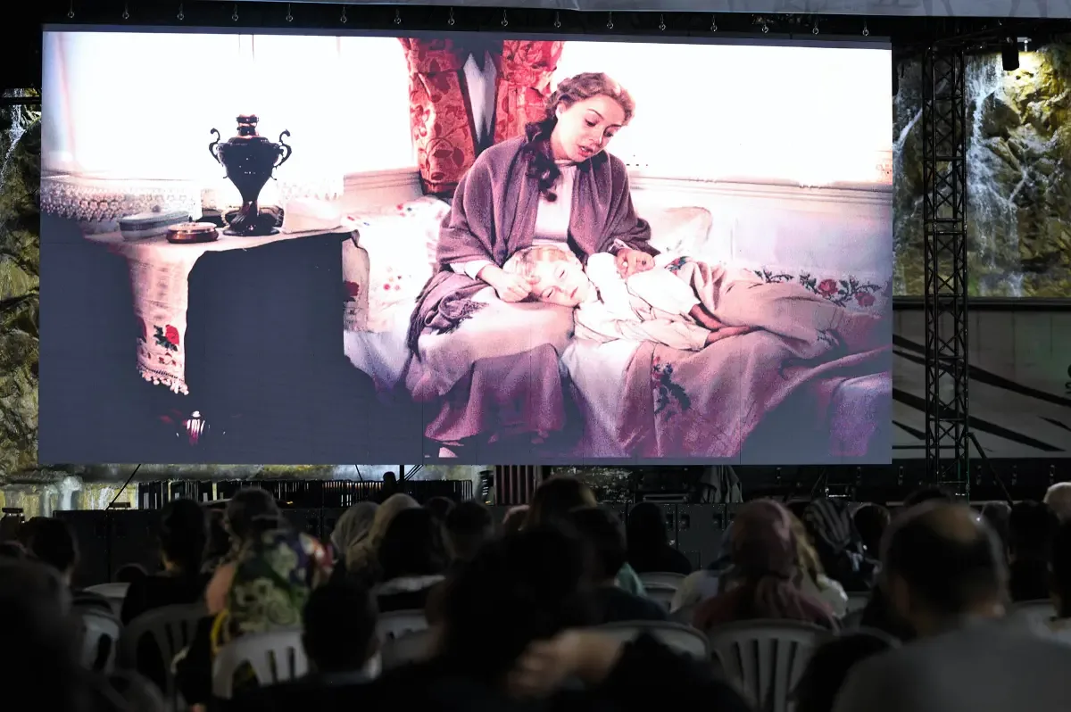 30 Ağustos Zaferi anısına “Veda” filmi Keçiören'de dev ekranda izletildi