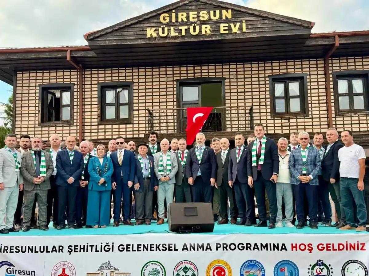 Giresun Uşakları Ankara ve Afyonkarahisar'daki şehitliklerinde anıldı