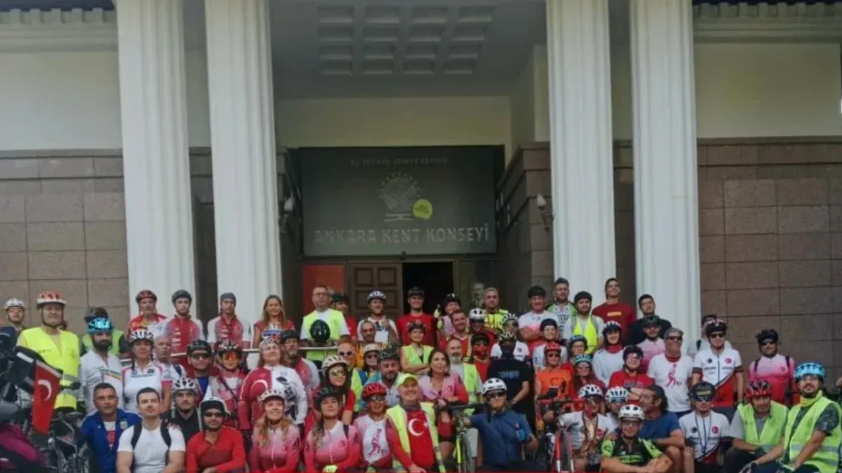 Ankara’da Zafer Bayramı coşkusu pedallara taşındı