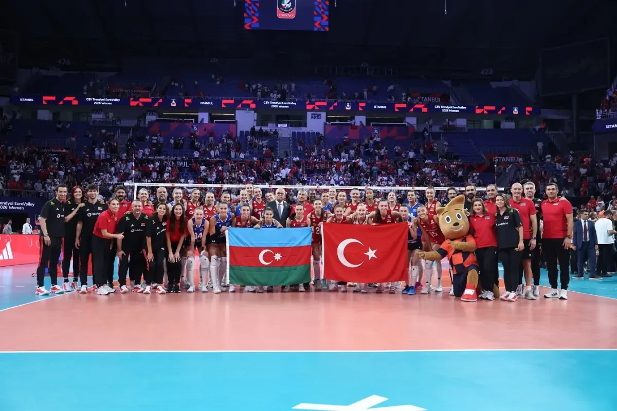 A Milli Kadın Voleybol Takımı, Avrupa Şampiyonası’nda çeyrek finalde