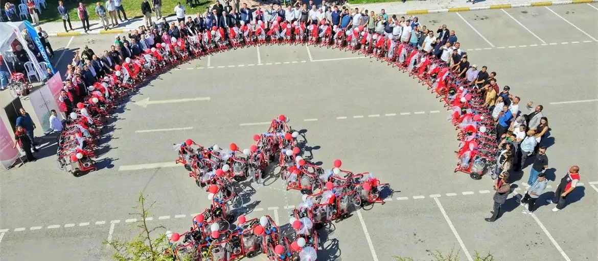 Çorum’da üreticilere 260 süt sağım makinesi