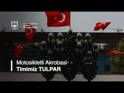 Jandarma Motosikletli Akrobasi Timimiz TULPAR, Üstün Sürüş Becerileri ve Profesyonelliği Aynı Çizgide Buluşturuyor