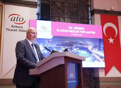 ATO Başkanı Baran: Sahadan gelen sesler işletmelerin sıkıntı içinde olduğunu gösteriyor