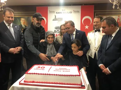 Kars’ta 30 Ağustos Zafer Bayramı kabul töreni düzenlendi