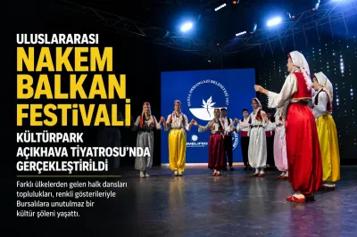 Uluslararası NAKEM Balkan Festivali Bursa'da icra edildi