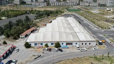 Göksu Parkı’ndaki kapalı pazar alanı yenileniyor