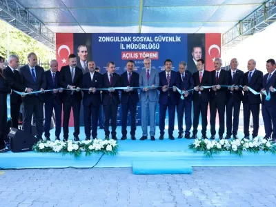 SGK Zonguldak İl Müdürlüğü Yeni Hizmet Binası Törenle Açıldı
