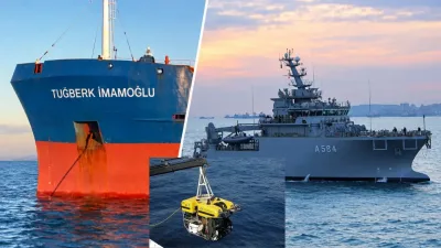 720 metre derinlikte bulunan Tuğberk İmamoğlu’nun enkazı görüntülendi