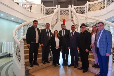 Ankara Zaralılar Derneği'nden AKK Başaknı Yılmaz'a iş birliği ziyareti