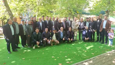 Din görevlileri kahvaltıda buluştu