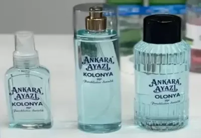 Ankara’nın meşhur ayazı kolonyaya dönüştürüldü