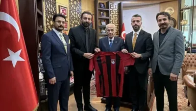 Ankara’da temas: Vanspor yönetiminden Devlet Bahçeli’ye ziyaret